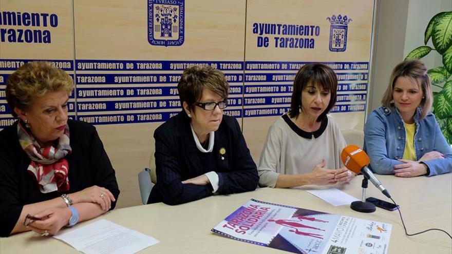 Desfile contra el cáncer infantil en Tarazona