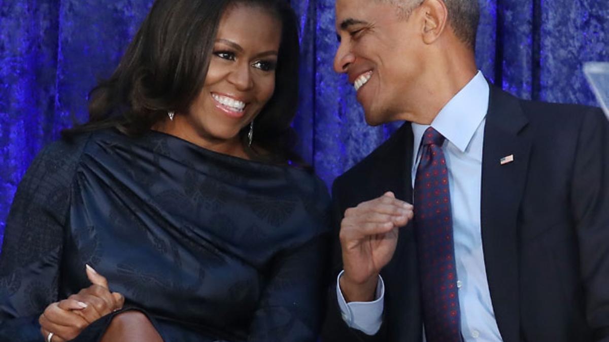 Michelle y Barack Obama, en el Smithsonian's National Portrait Gallery