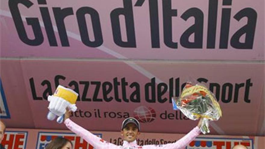 Contador se pone líder del Giro al acabar quinto en la etapa reina