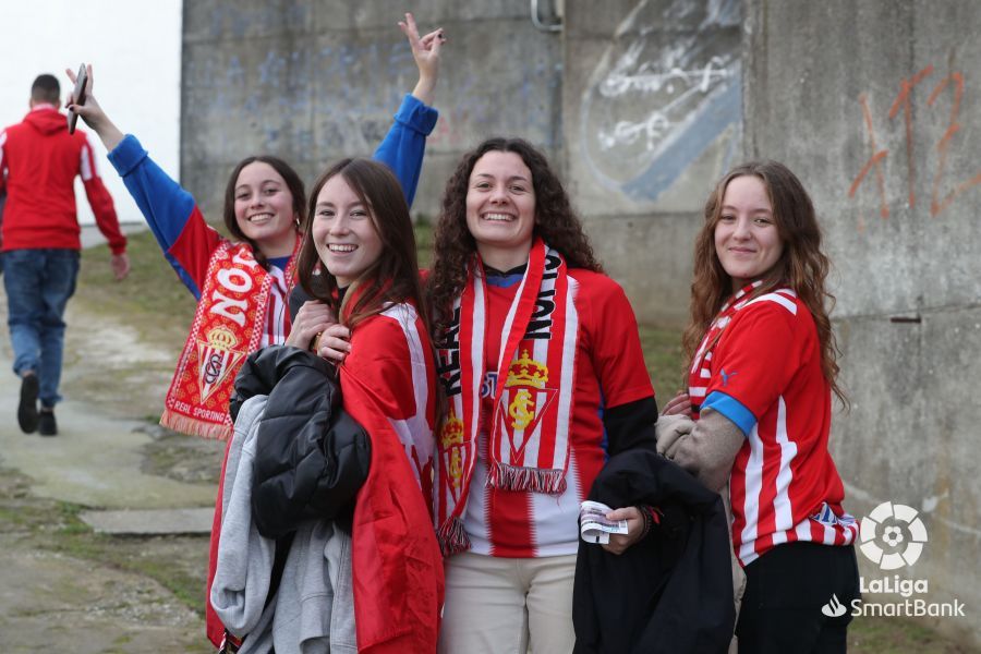 En imágenes: así fue la sufrida victoria de los rojiblancos en Lugo