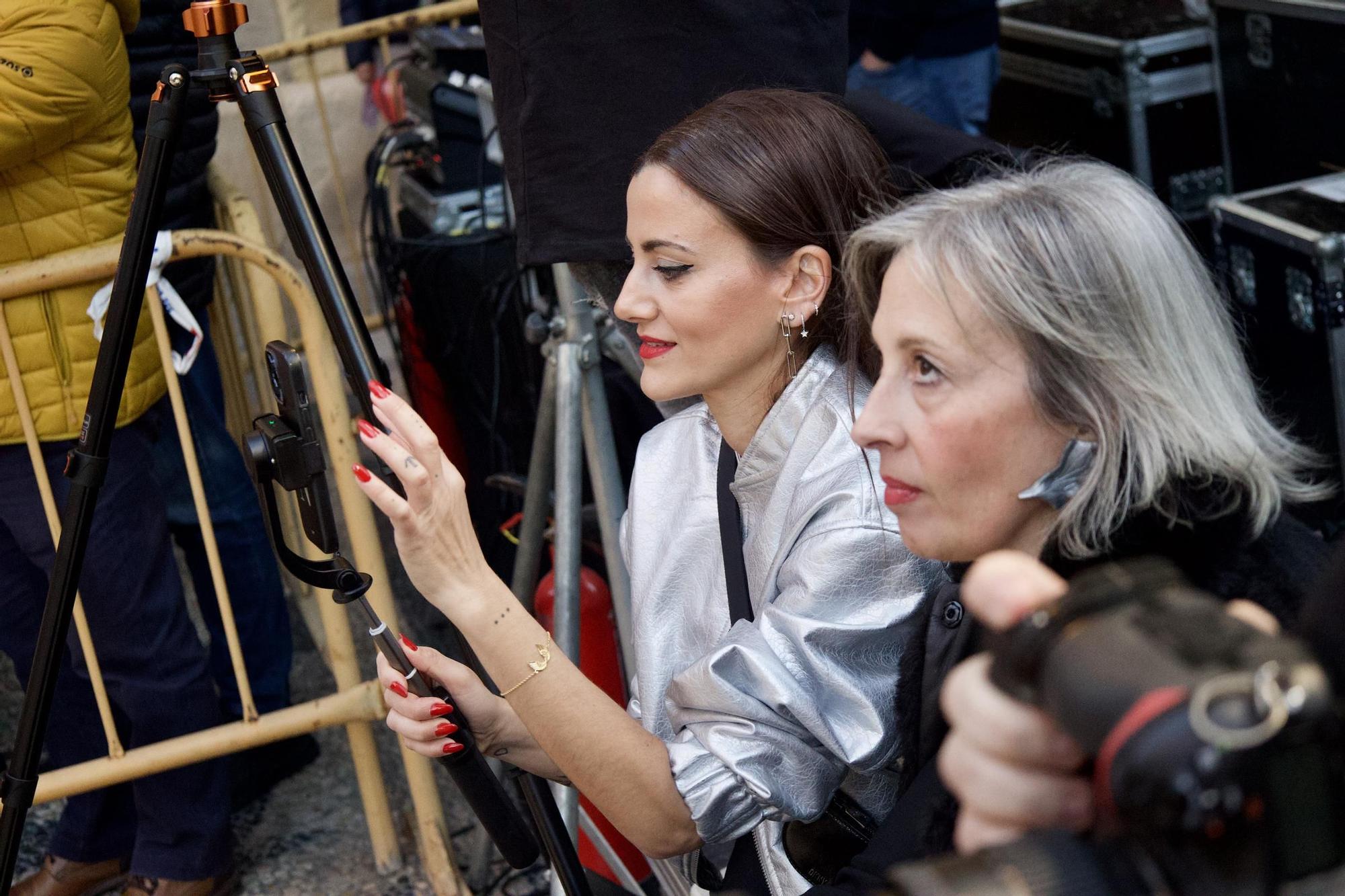 Así ha sido el desfile de Silvia Navarro en la Plaza de la Cruz de Murcia