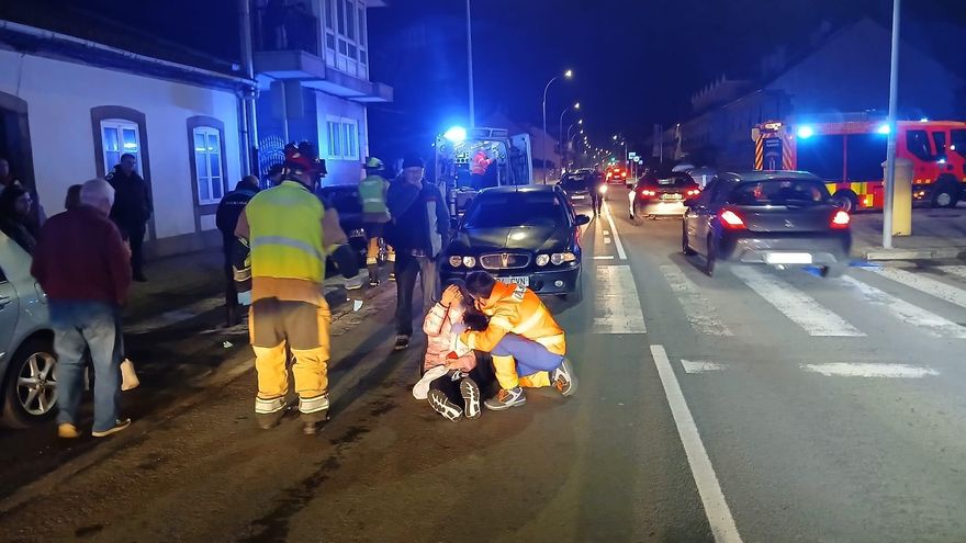 Un conductor ebrio atropella a una septuagenaria en un paso de peatones de Vilagarcía