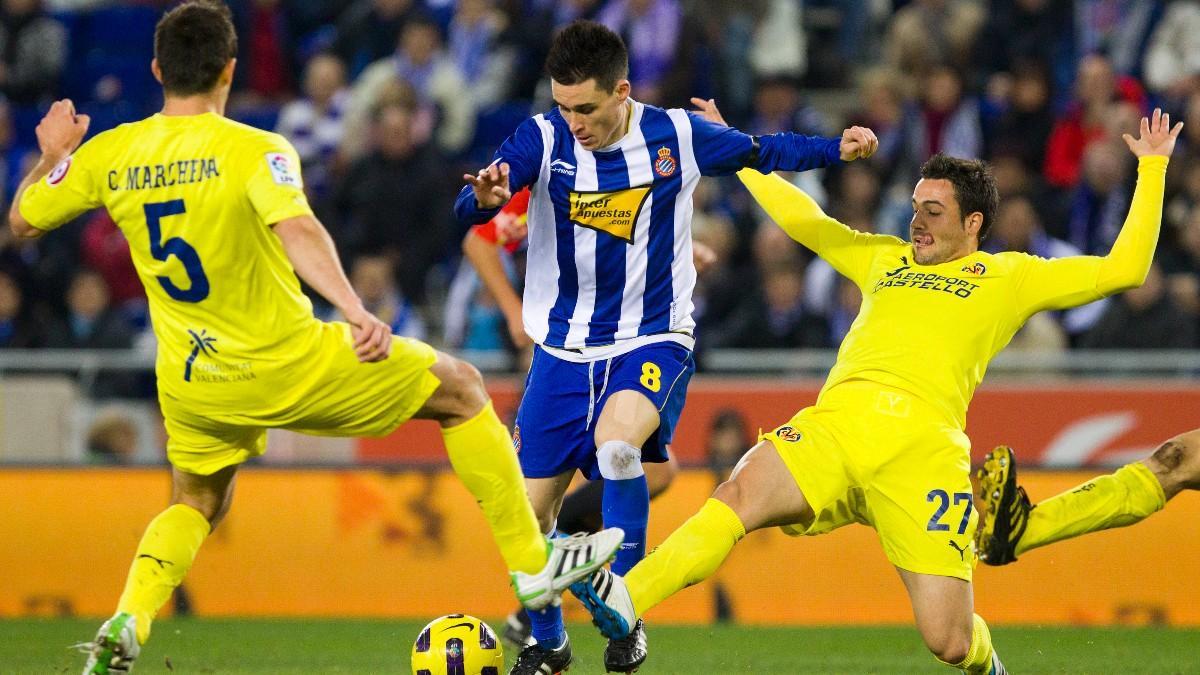 Callejón, durante su etapa en el Espanyol