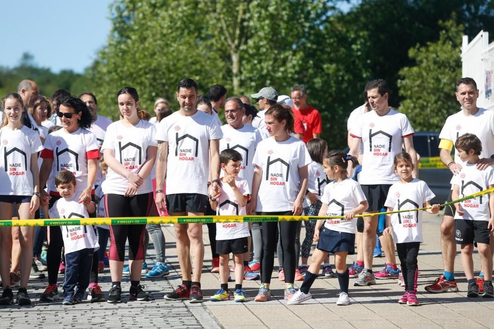 Carrera solidario en Avilés organizada por Cáritas