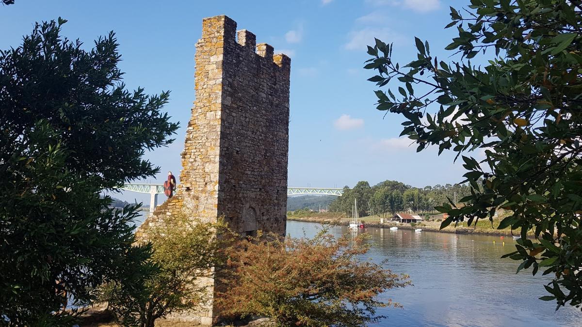 Las Torres de Oeste, en Catoira.