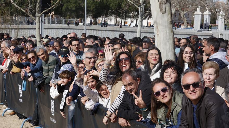 Llenazo total en Madrid Río para el disparo de la Mascletà