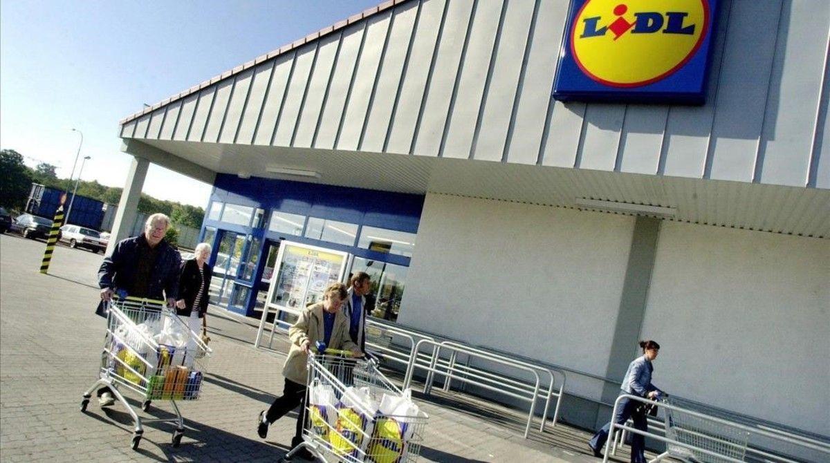 Un supermercado Lidl.