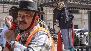 Los agricultores claman en Alicante contra las multas en las tractoradas