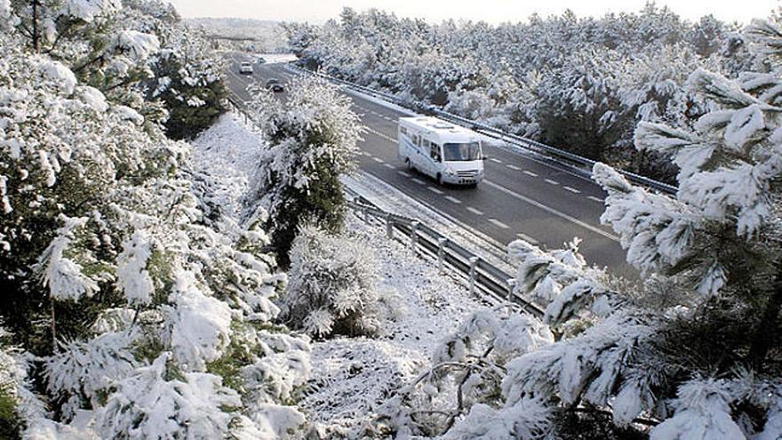 L&#039; onada de fred fa que les temperatures màximes no superin els 7 graus a Girona