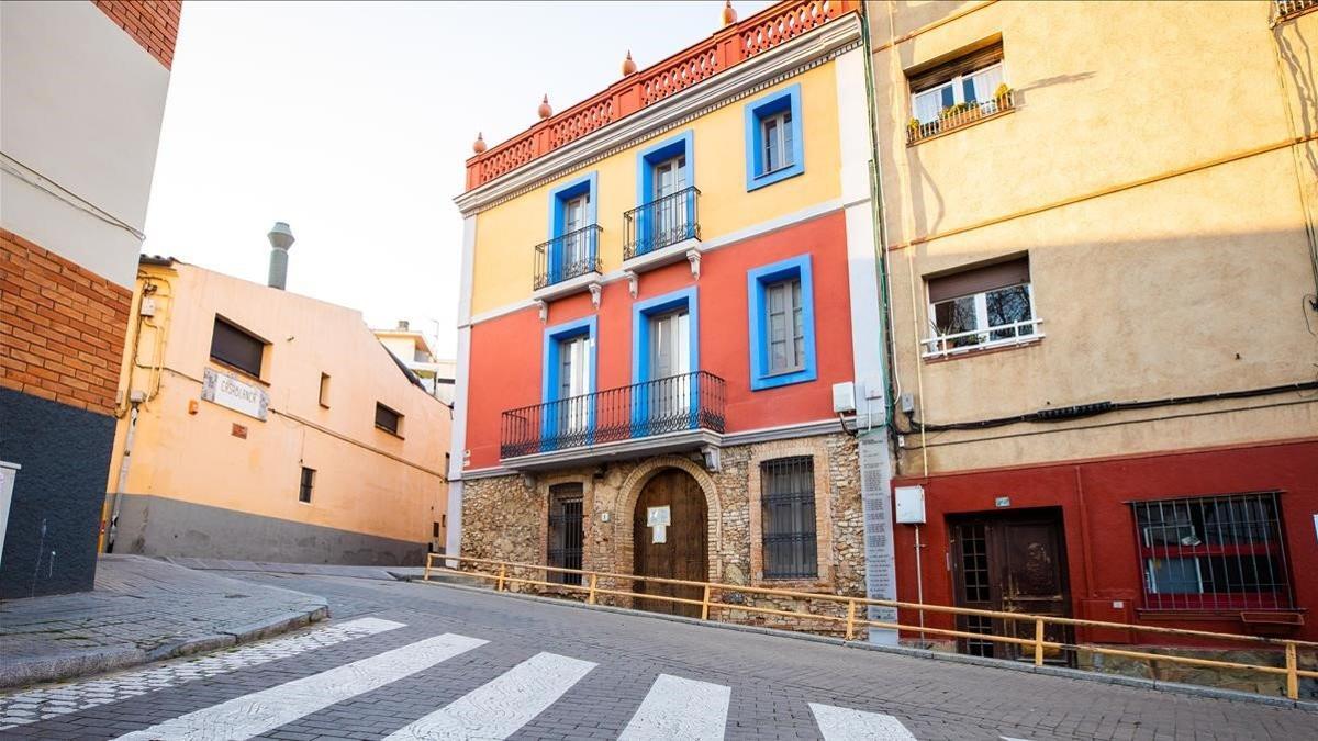 El edificio del Museo del Cómic de Sant Cugat.