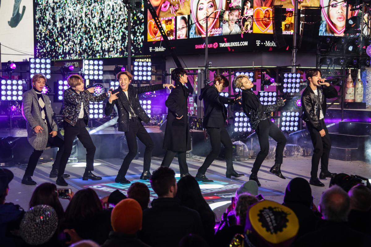 New Year's Eve celebrations in Time Square