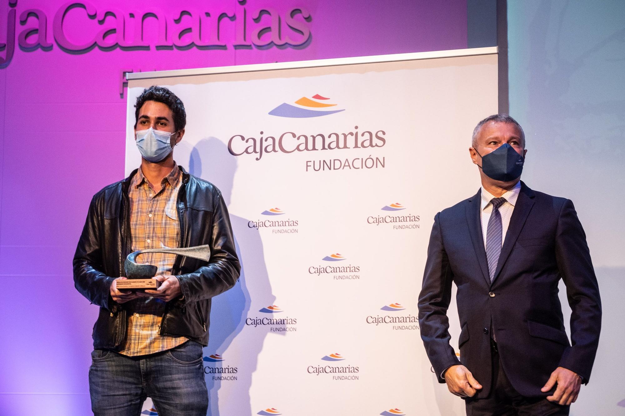 Entrega de los premios culturales de CajaCanarias 2020