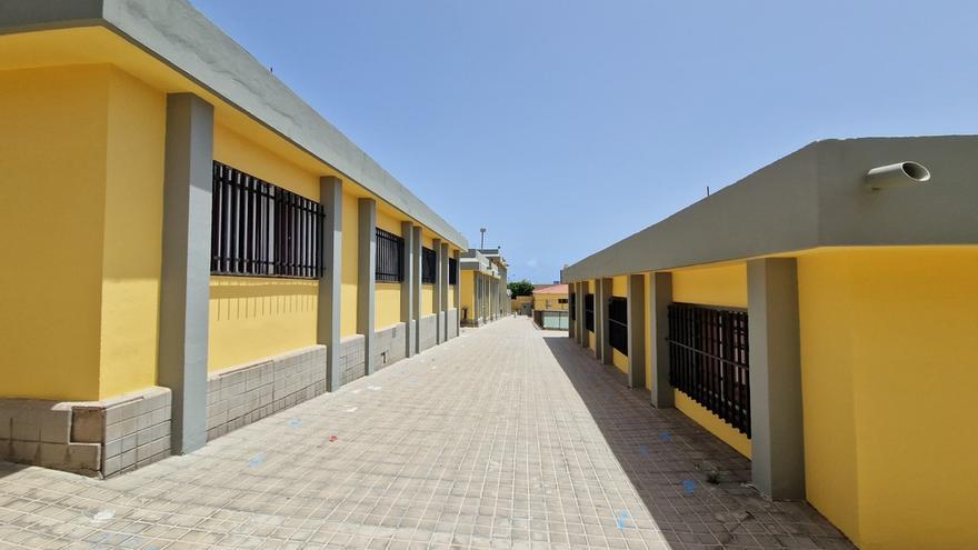 Educación culmina las obras de mejora del CEIP Doctor Gregorio Chil y Naranjo, en Las Huesas