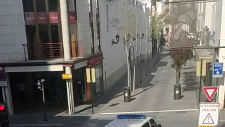 La Policía Nacional pide a los ciudadanos que se queden en casa también en Badajoz.