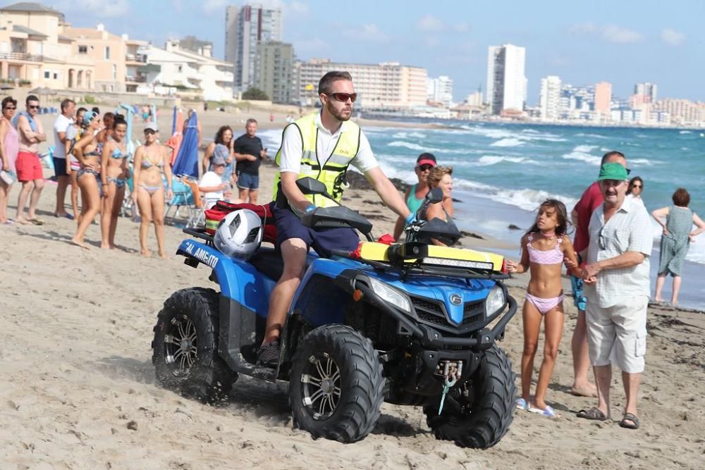 Simulacro de rescate en Cabo de Palos