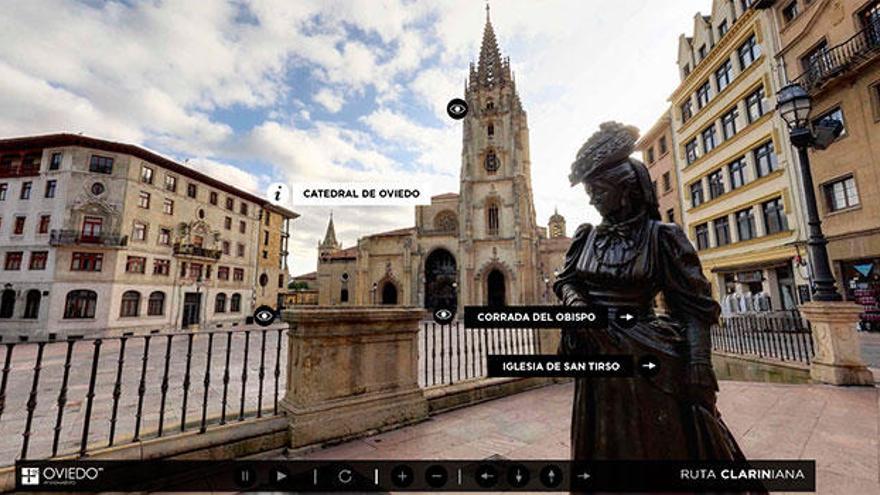 Visita virtual al Oviedo de La Regenta