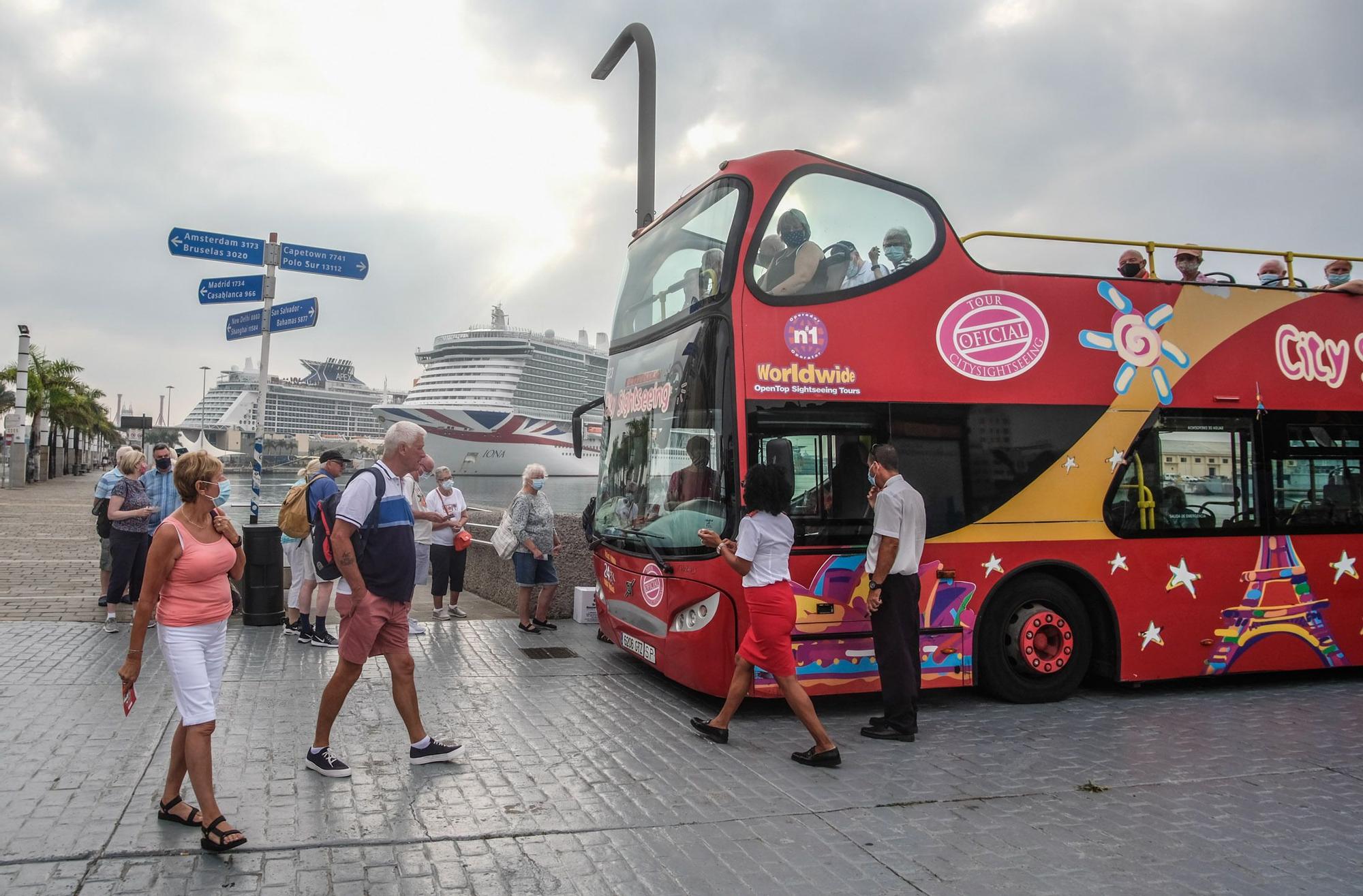 La guagua turística regresa a Las Palmas de Gran Canaria