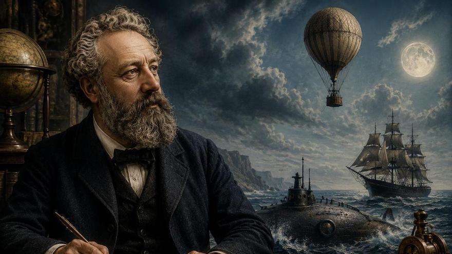 Julio Verne, escritor: “La ciencia se compone de errores, que a su vez son los pasos hacia la verdad”
