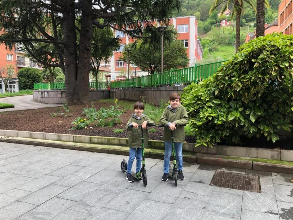 Salida de niños en las Cuencas