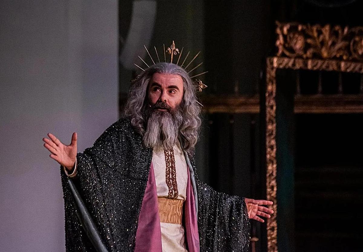 Antonio Castillo Algarra en una escena de su montaje 'El Teatro del Mundo'.