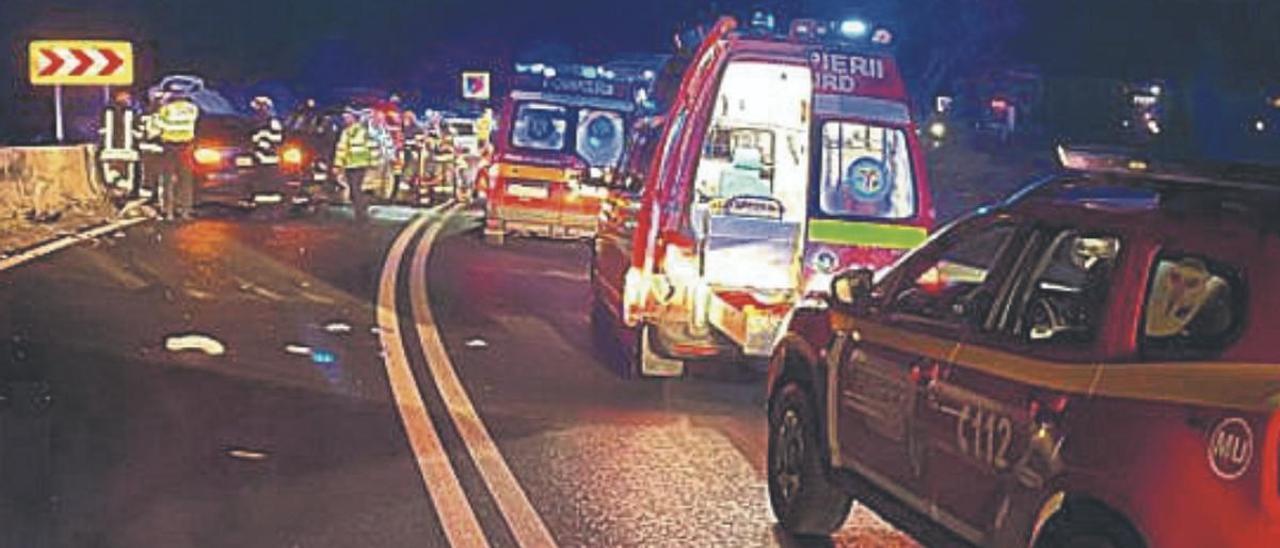 Imagen del lugar del accidente