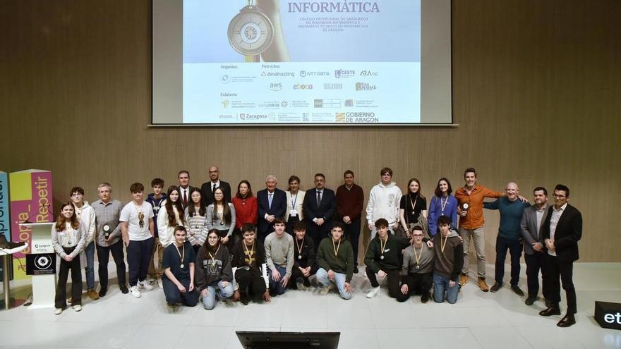 Gran nivel de los participantes en la final de la III Olimpiada Aragonesa de Informática