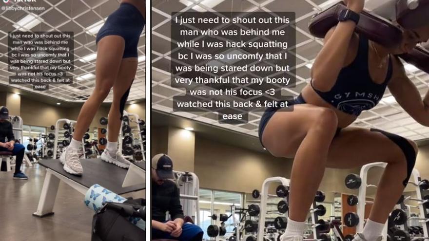 El polémico agradecimiento de una chica a un hombre por no mirarle el trasero en el gimnasio