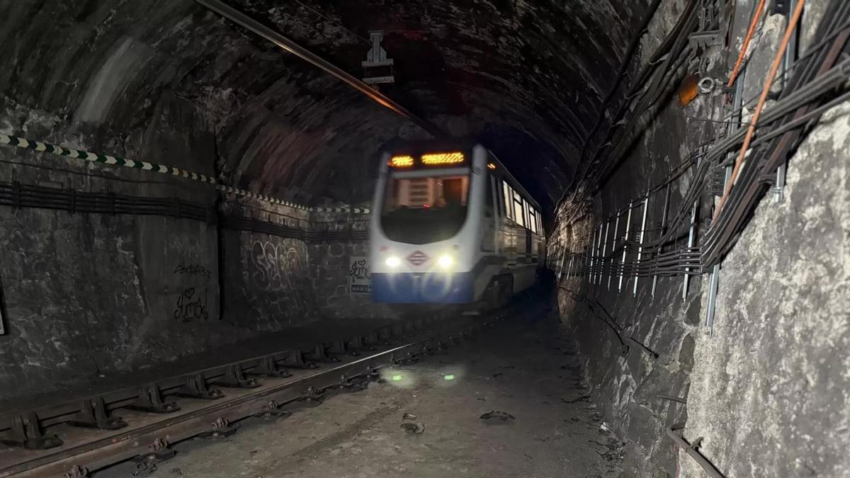 Esta estación ha sido ramala de pasajeros, arsenal en la Guerra Civil y hasta un almacén de dinero