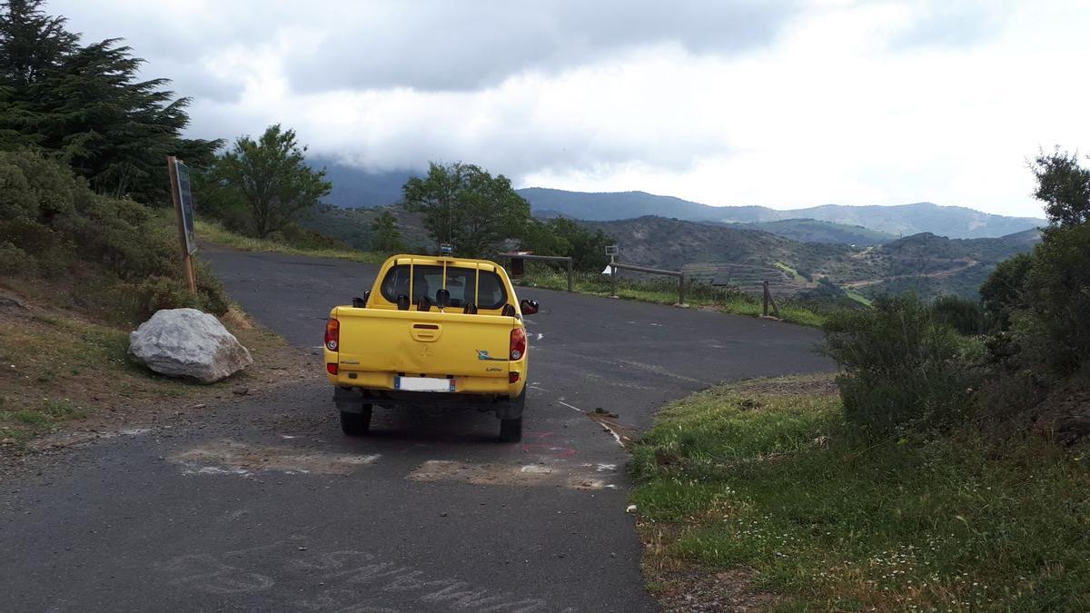 El pas fronterer del coll de Banyuls reobert aquest matí