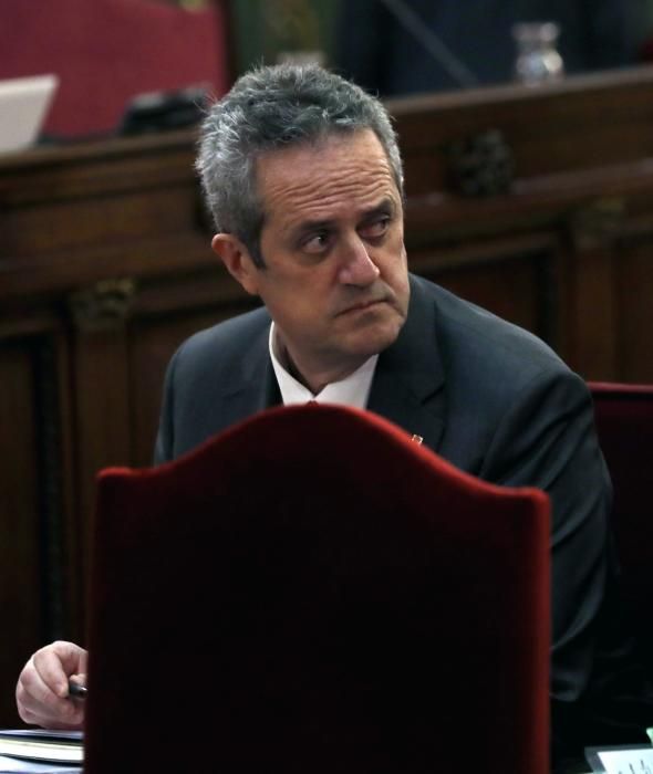 Els acusats del judici del Procés al Tribunal Suprem