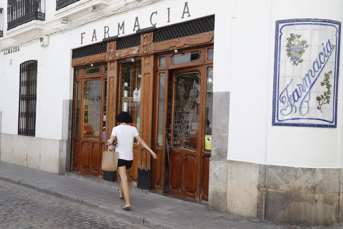 Córdoba Farmacia histórica antigua Bustos del Río