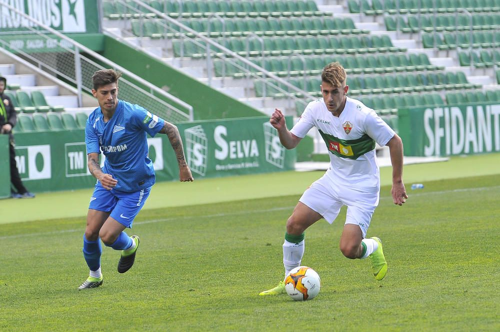 El Elche recibe demasiado castigo ante el Zenit.