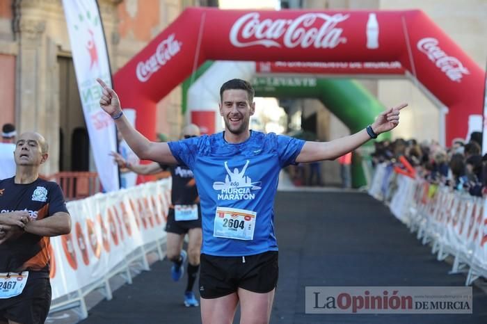 Maratón de Murcia: llegadas (I)