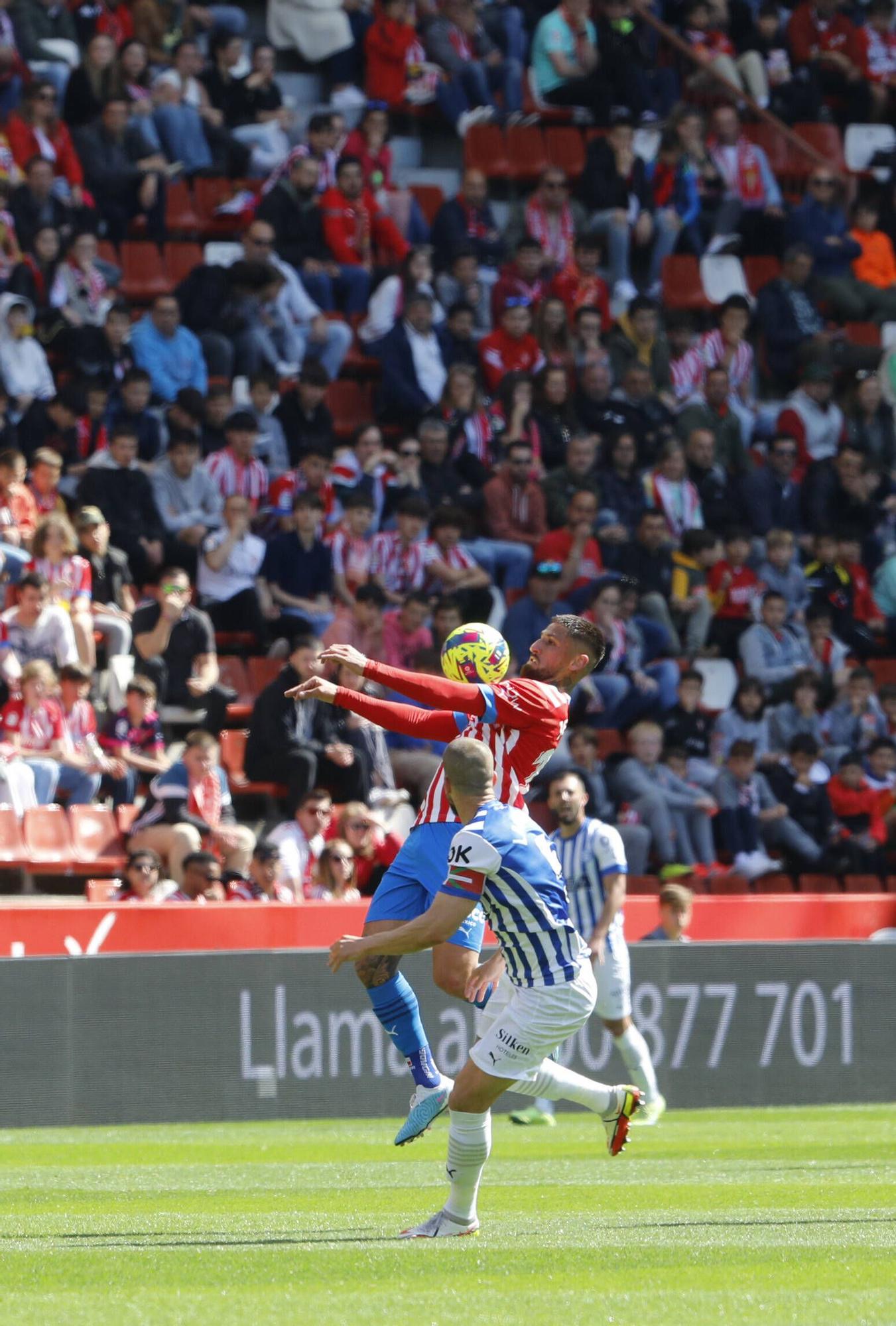 Así fue el encuentro entre el Sporting y el Alavés