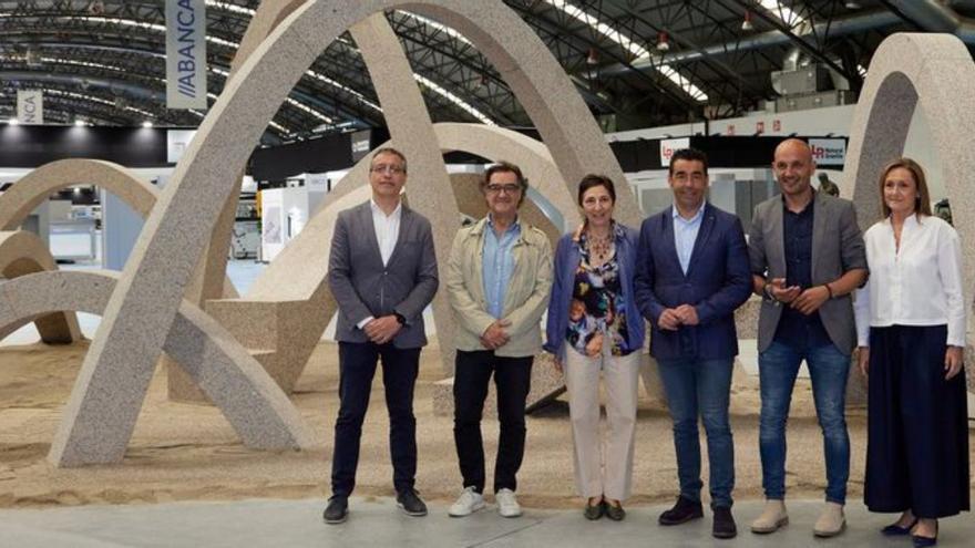 José Ángel Lorenzo, Alejandro Miras, Belén Moneo, Luis López, Alejandro Lorenzo, Luisa Sánchez y Arsenio Prieto.