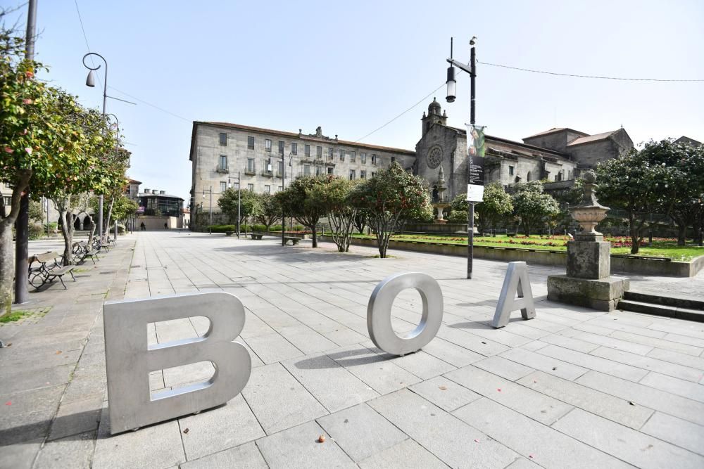 Coronavirus en Pontevedra: largo domingo de confinamiento