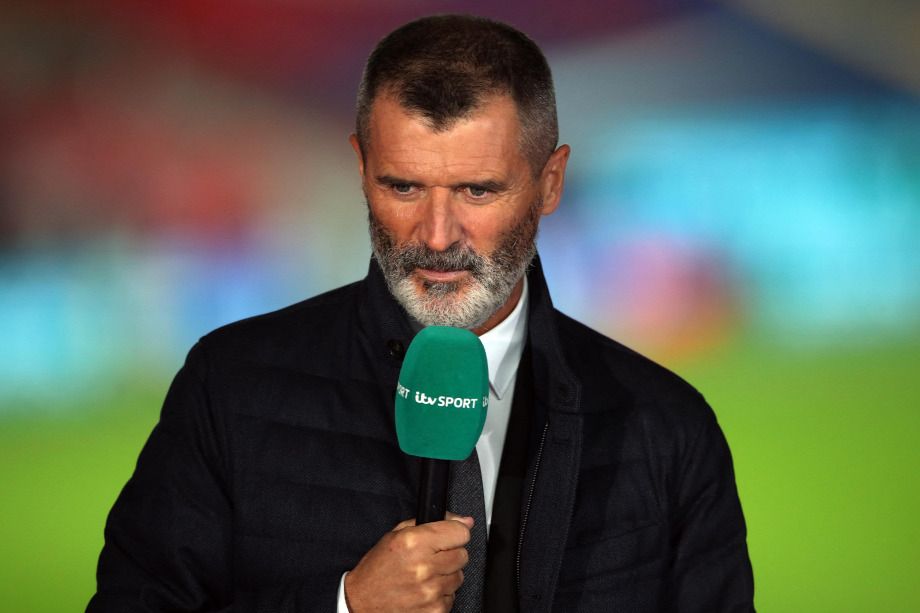 Roy Keane, ejerciendo de comentarista para 'ITV Football' | AFP