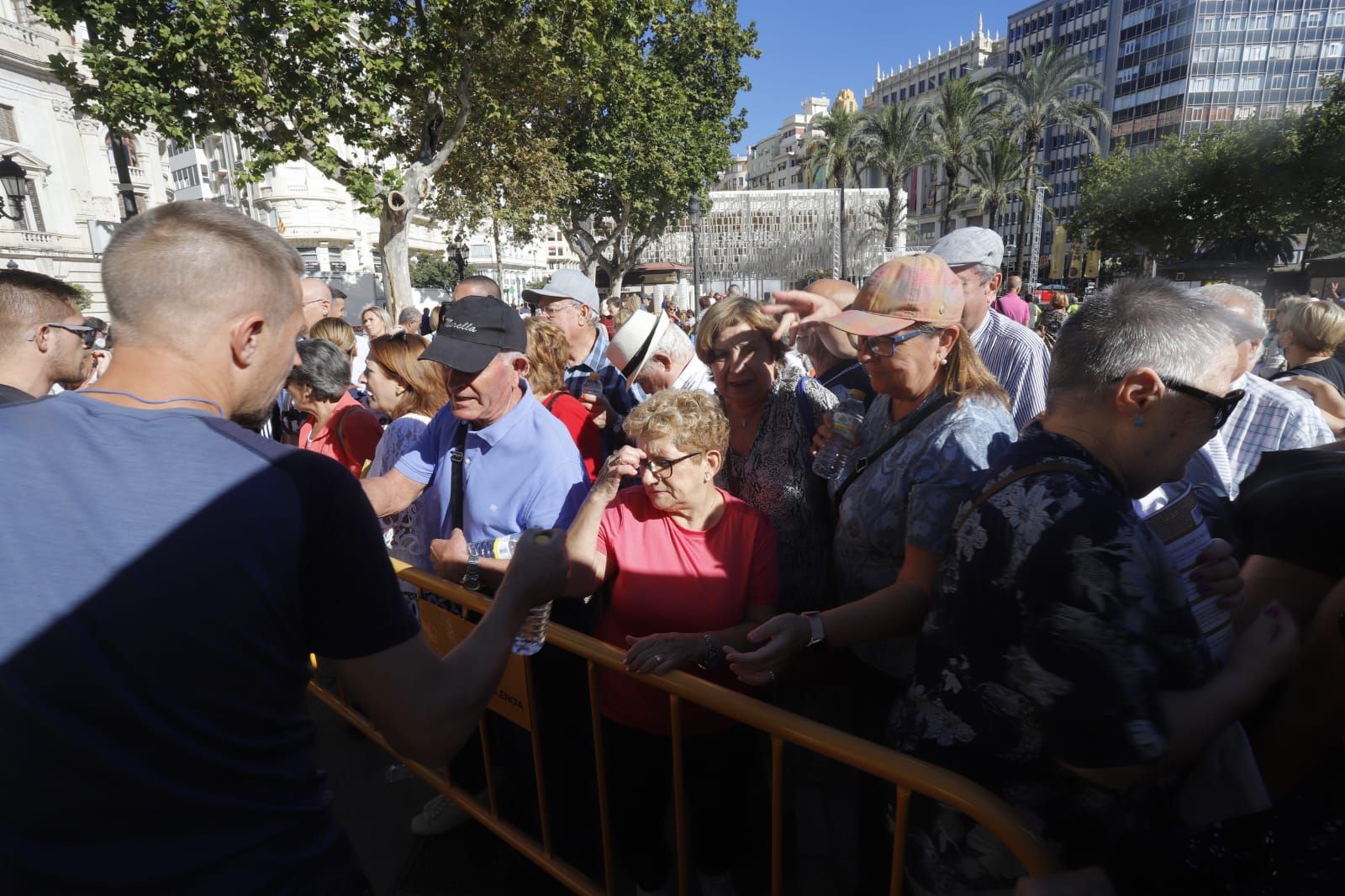 Día de las personas mayores en la plaza del Ayuntamiento