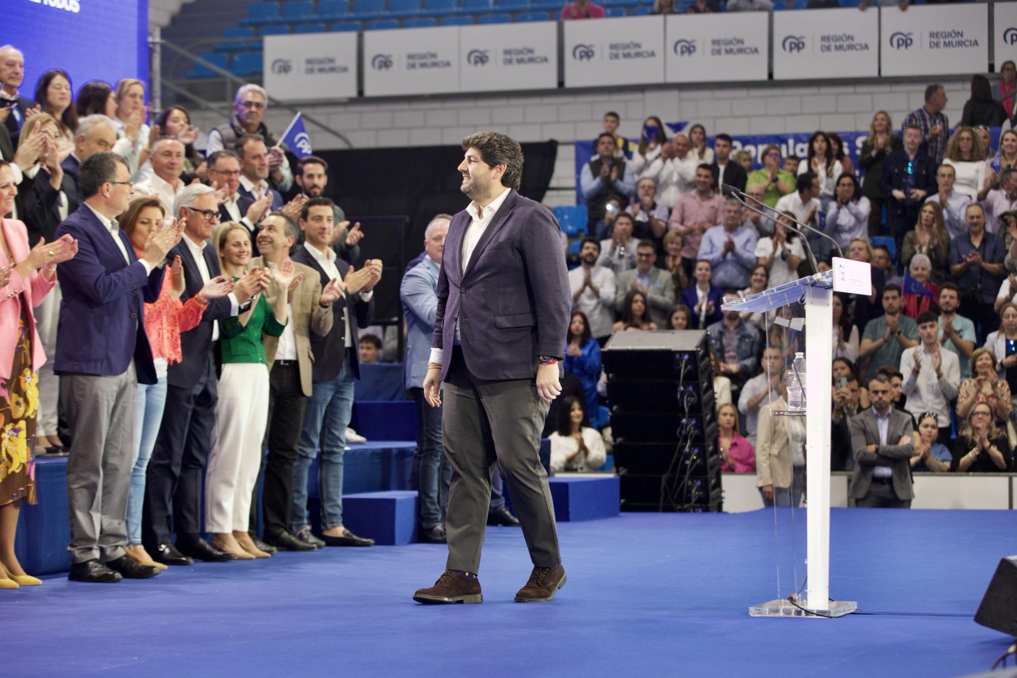 Acto del PP en Murcia con Feijóo