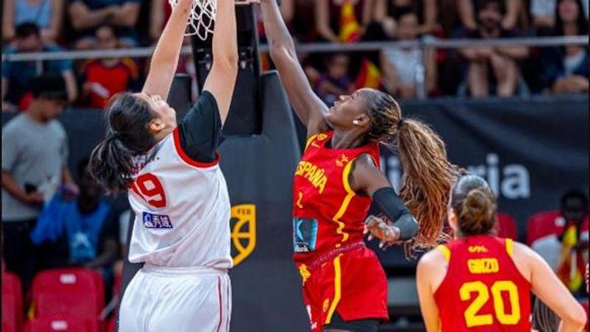 Crónica victoria de España ante China en el último ensayo para el Mundial