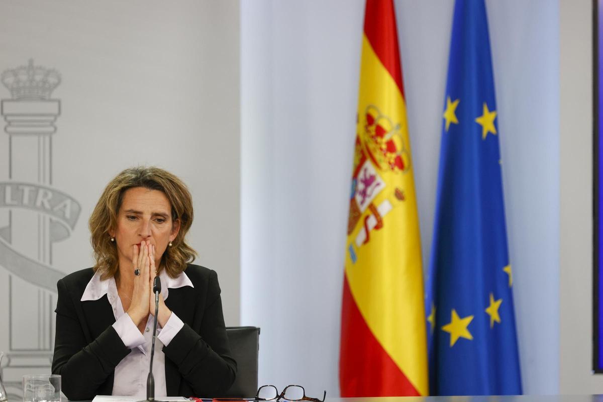 La vicepresidenta y ministra para la Transición Ecológica, Teresa Ribera. La vicepresidenta y ministra para la Transición Ecológica, Teresa Ribera.