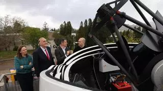 La UVigo inaugura la mayor estación terrena para comunicaciones cuánticas vía satélite de España