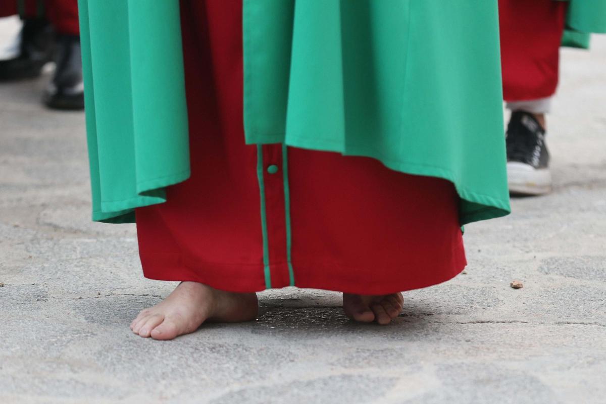Las mejores imágenes de la procesión del Santo Entierro del Viernes Santo en Santa Eulària