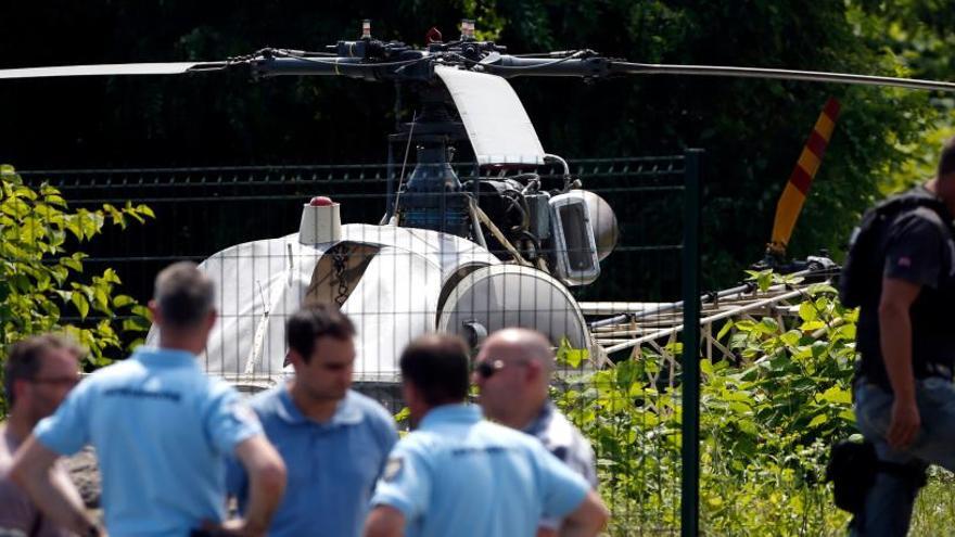 Uno de los presos más famosos de Francia se fuga en un helicóptero