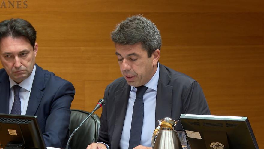 Mazón asegura que ni retrasó ni le pidieron permiso para enviar el ES-Alert el día de la dana