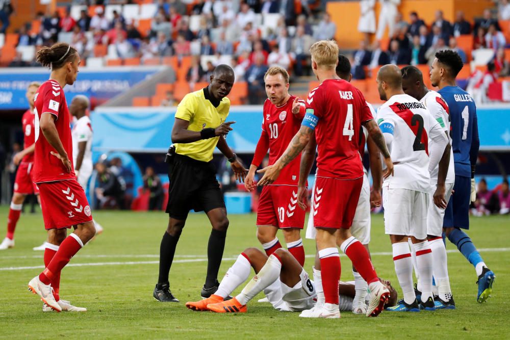 Les imatges del Perú-Dinamarca (0-1)