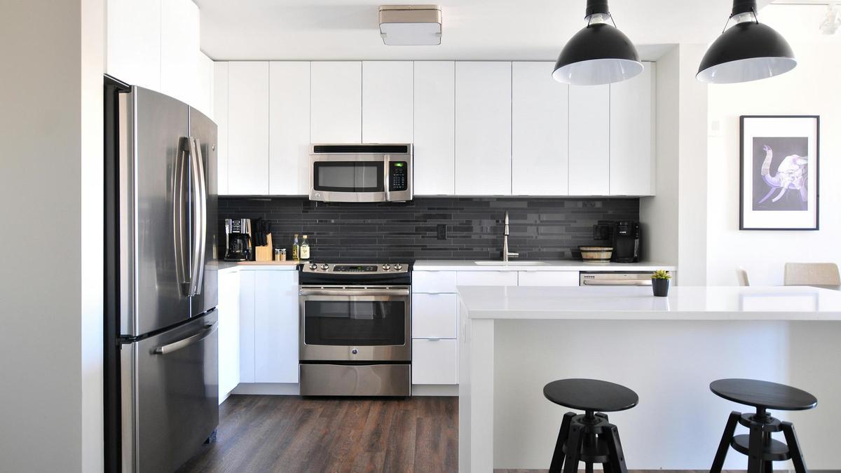 Una cocina.