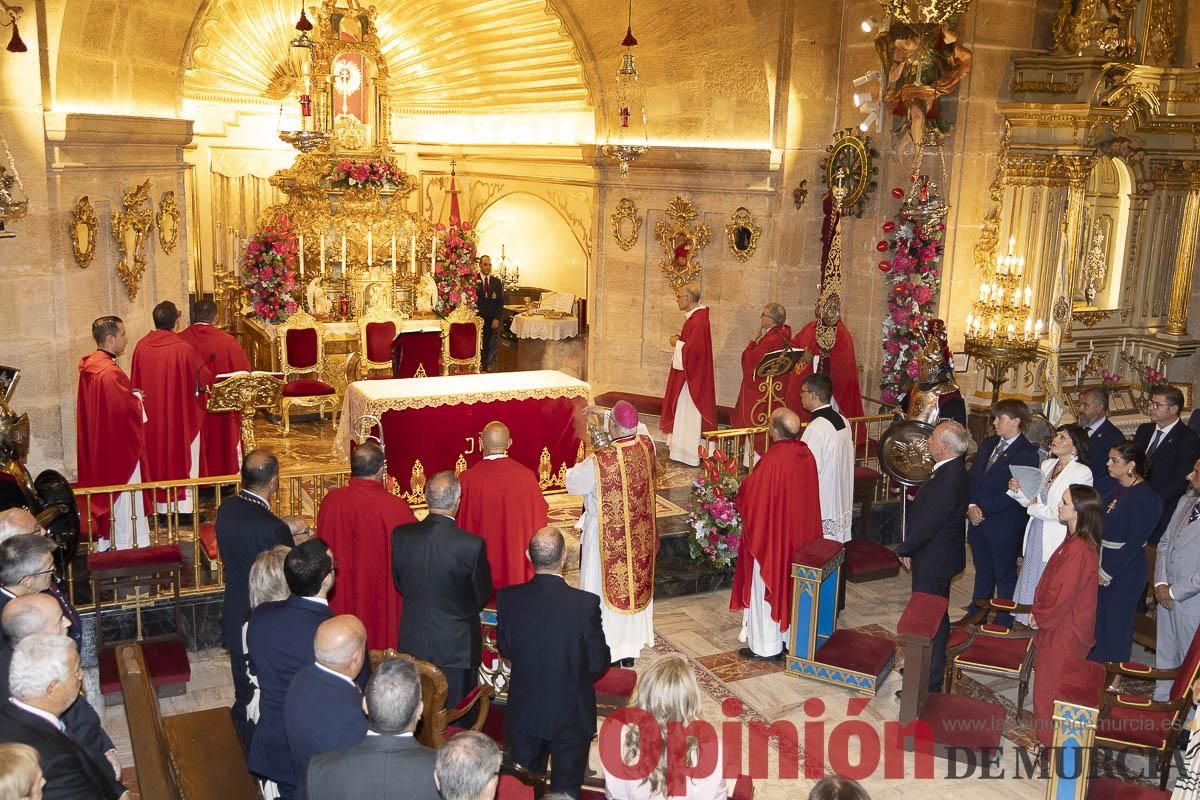 Así se ha vivido en Caravaca la clausura del Quinario de la Vera Cruz