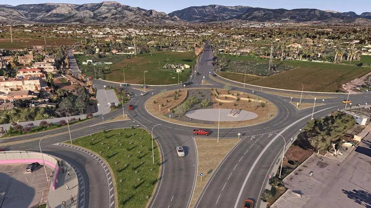 Der Kreisverkehr an der Sóller-Autobahn soll umgebaut werden.