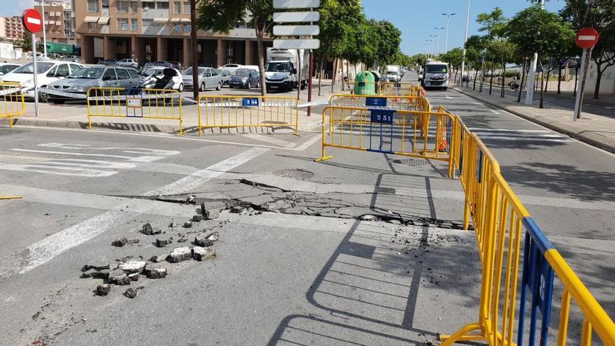 Así se encuentra la calle en estos momentos